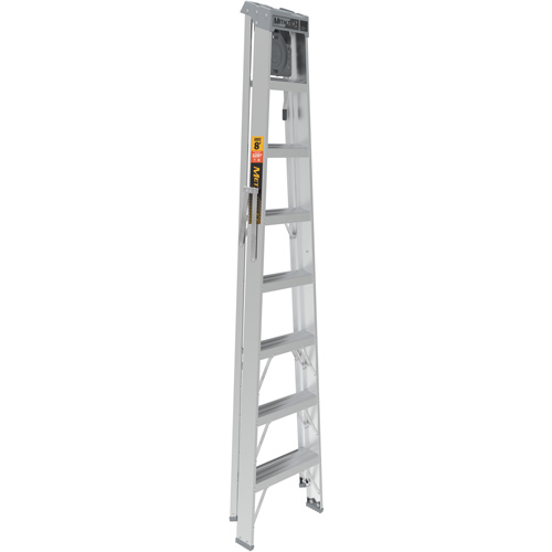 Step Ladder with Paint Tray, 8', Aluminum, 225 lbs. Capacity, Type 2 Northern Industrial Supply Inc.
