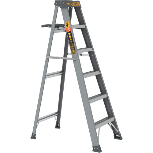 Step Ladder with Paint Tray, 6', Fibreglass, 225 lbs. Capacity, Type 2 Northern Industrial Supply Inc.
