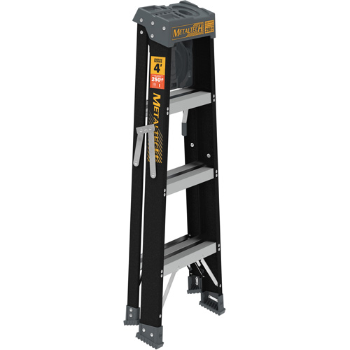 Step Ladder with Paint Tray, 4', Fibreglass, 250 lbs. Capacity, Type 1 Northern Industrial Supply Inc.
