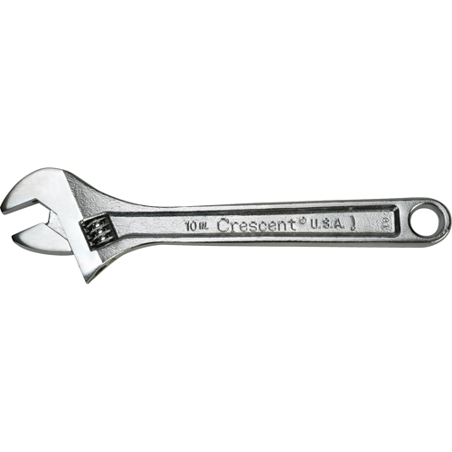 Crescent Adjustable Wrenches, 4" L, 1/2" Max Width, Chrome Northern Industrial Supply Inc.