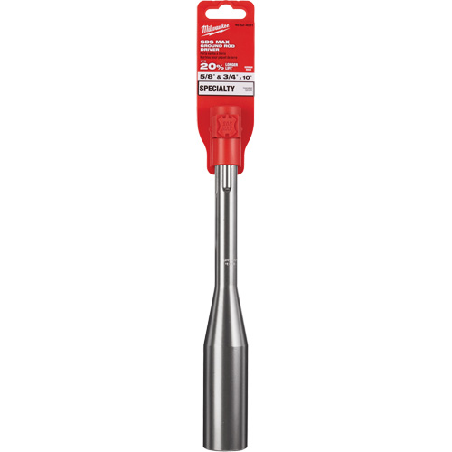 SDS-Max Ground Rod Driver, 3/4"/5/8" Tip, 3/4" Drive Size, 10" Length Northern Industrial Supply Inc.