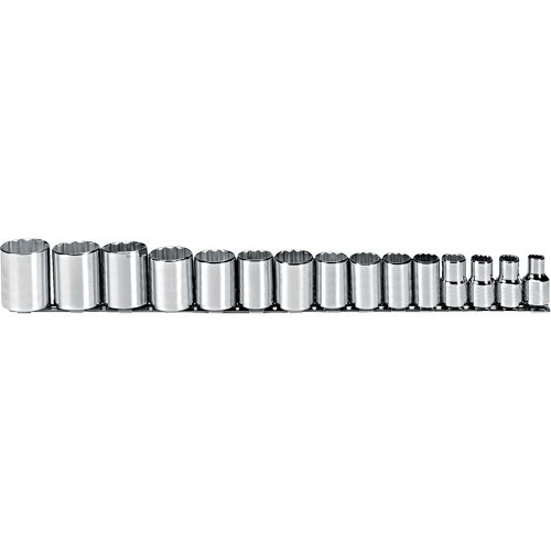 Jeu de douilles, 15 Mcx, Prise de 1/2" Northern Industrial Supply Inc.
