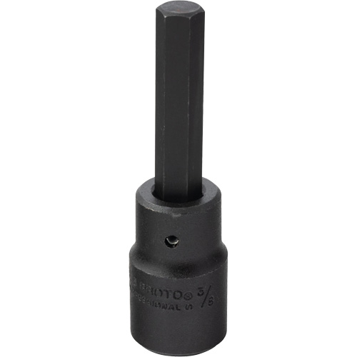 Socket Bit, Hex, 3/8" x 3-1/4" L, 1/2" Drive Northern Industrial Supply Inc.