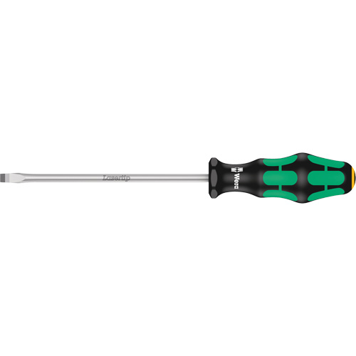 Tapered Slotted Screwdriver, 6.5 mm Tip, Round, 10-1/16" L, Plastic Handle Northern Industrial Supply Inc.
