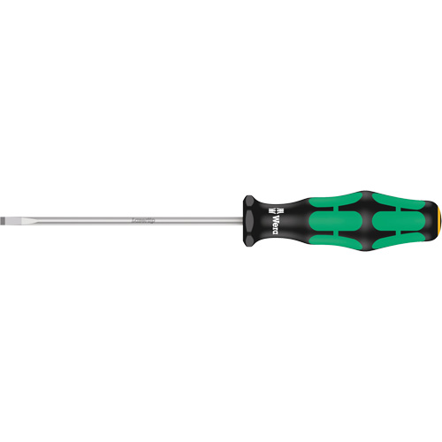 Slotted Screwdriver, 3.5 mm Tip, Round, 7-1/8" L, Plastic Handle Northern Industrial Supply Inc.