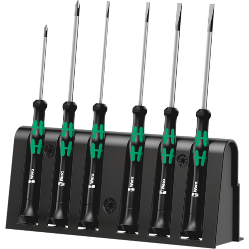 Micro Series Screwdriver Set with Rack, 6 Pcs. Northern Industrial Supply Inc.