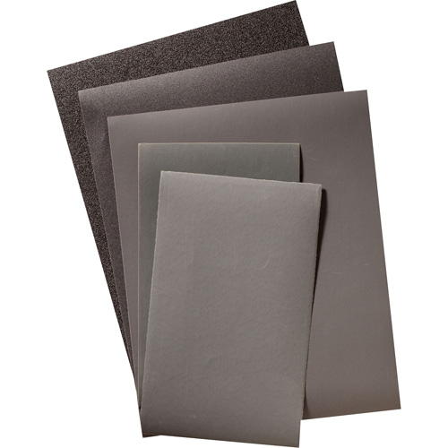 Sanding Paper Sheet, 9" x 11", 320 Grit, Silicon Carbide Northern Industrial Supply Inc.