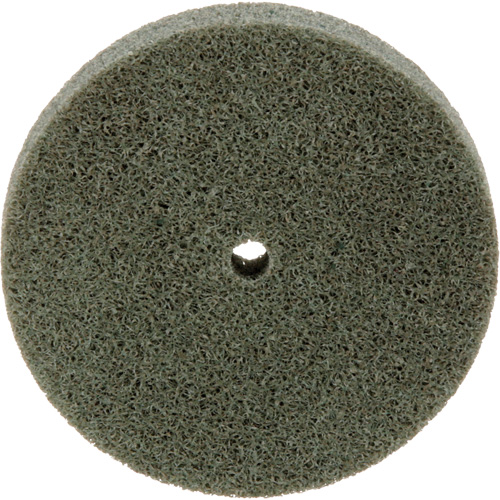 Meule homog&egrave;ne &agrave; faible densit&eacute; de s&eacute;rie 500 Standard Abrasives, 3" x 1/2", Arbre de 1/4", Grain de Moyen, Oxyde d'aluminium Northern Industrial Supply Inc.