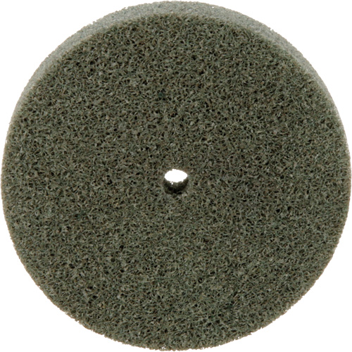 Meule homog&egrave;ne &agrave; faible densit&eacute; de s&eacute;rie 500 Standard Abrasives, 3" x 1/2", Arbre de 1/4", Grain de Moyen, Oxyde d'aluminium Northern Industrial Supply Inc.