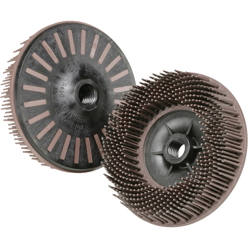 Scotch-Brite Radial Bristle Discs for Right Angle Grinders, Ceramic, 36 Grit, 4-1/2" Dia. Northern Industrial Supply Inc.