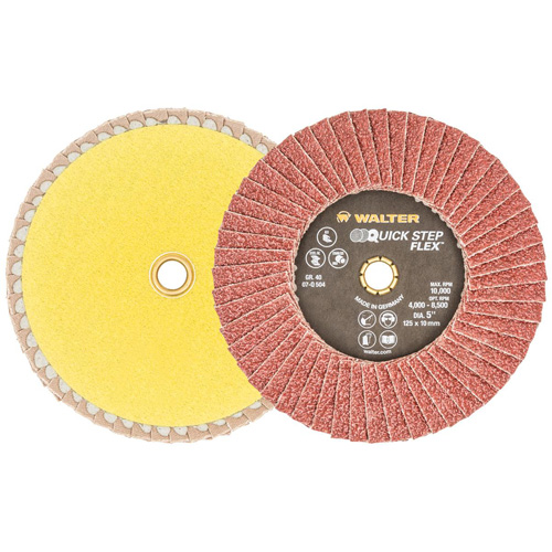 QUICK-STEP FLEX, 5" x Type 29, Grain 40, Oxyde d'aluminium Northern Industrial Supply Inc.