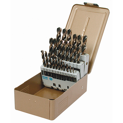 Jobber Length Drill Set, 15 Pieces, High Speed Steel Northern Industrial Supply Inc.