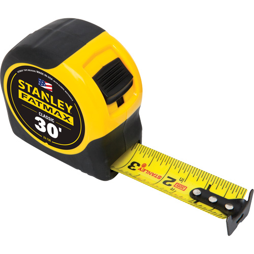 FatMax&reg; Classic Tape Measure, 1-1/4" x 30', Imperial Graduations Northern Industrial Supply Inc.