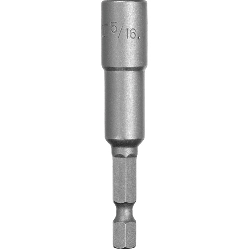 Nut Driver, 5/16" Tip, 1/4" Drive, 2-9/16" L, Magnetic Northern Industrial Supply Inc.