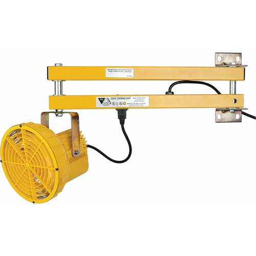 Dock Lights, 24" Arm, 50 W, High Pressure Sodium Lamp, Polycarbonate Northern Industrial Supply Inc.