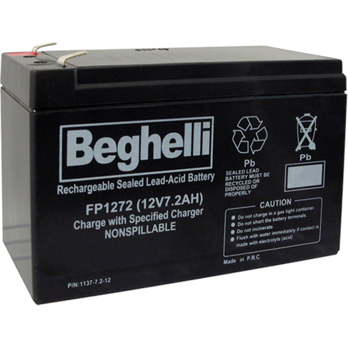 Blocs-piles scell&eacute;s au plomb-acide, 12 V, 7,2 Ah Northern Industrial Supply Inc.