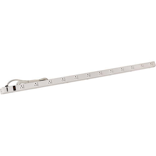 4' Power Strip, 12 Outlet(s), 6', 125 V Northern Industrial Supply Inc.