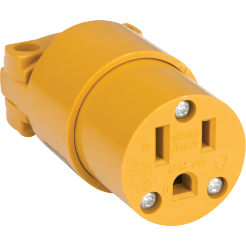 Connecteur de mise &agrave; la terre en PVC, 5-15R, Plastique Northern Industrial Supply Inc.