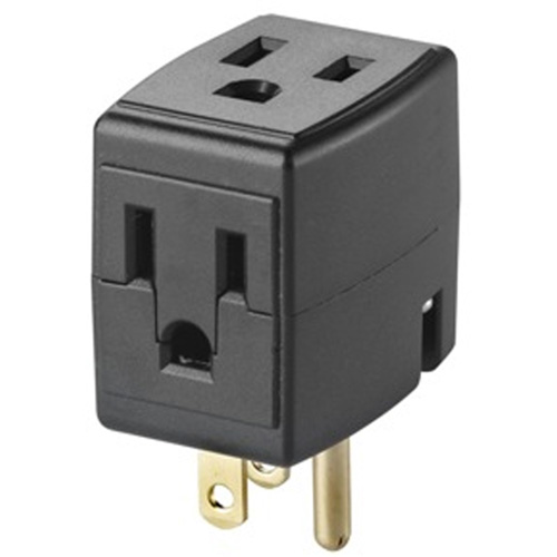 Grounded Triple Cube, 3 Outlet(s), None, 15 Amps, 1875 W, 125 V Northern Industrial Supply Inc.