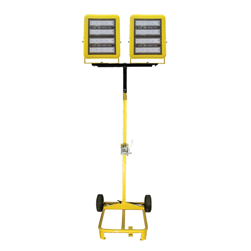Dual-Head Cart with Winch, LED, 400 W, 60000 Lumens, Aluminum Housing Northern Industrial Supply Inc.