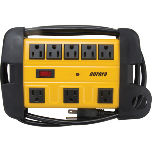 Workshop Surge Protector Power Strip, 8 Outlets, 1350 J, 1875 W, 6' Cord Northern Industrial Supply Inc.