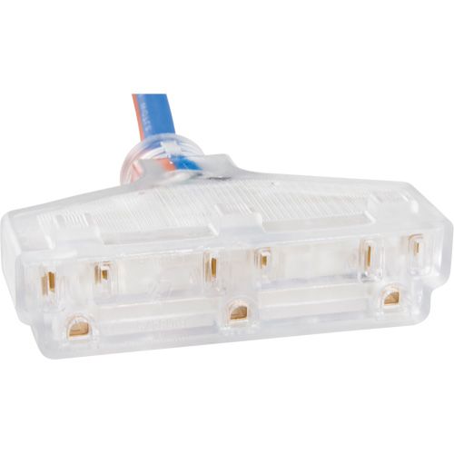 TPE-Rubber Extension Cord with Light Indicator, All-Weather, SJEOW, 12/3 AWG, 15 A, 3 Outlet(s), 25' Northern Industrial Supply Inc.