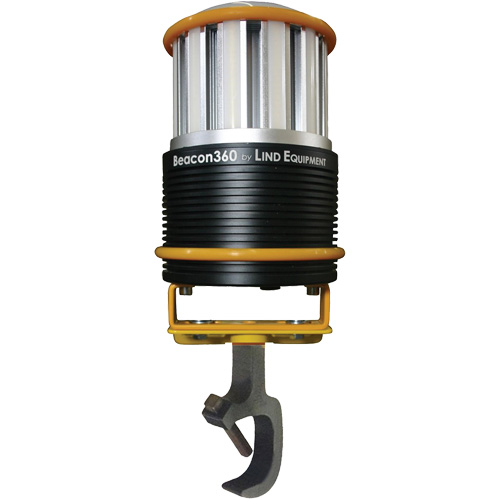 Lampe de travail portative Beacon360 GO avec support &agrave; pince, DEL, 45 W, 6000 lumens, Boîtier en Aluminium Northern Industrial Supply Inc.