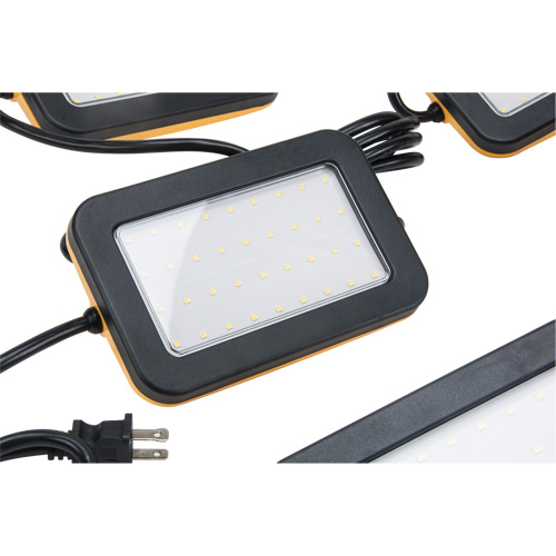 LED String Work Lights, 5 Lights, 50' L, Plastic Housing Northern Industrial Supply Inc.