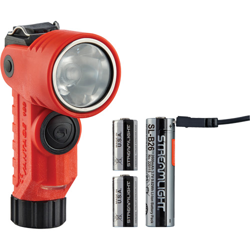 Lame de poche &agrave; alimentation multiple &agrave; angle droit pour casque Vantage 180 X, DEL, Piles Rechargeable/CR123A, Polym&egrave;re de nylon Northern Industrial Supply Inc.
