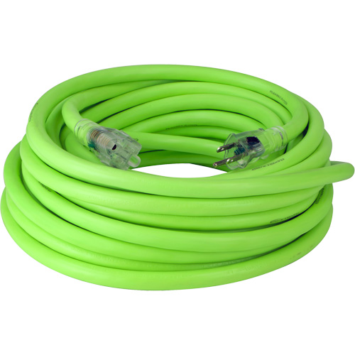 Flexzilla&reg; Pro Industrial Extension Cord, All-Weather, SJTW, 10/3 AWG, 15 A, 50' Northern Industrial Supply Inc.