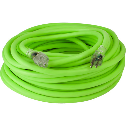 Flexzilla&reg; Pro Industrial Extension Cord, All-Weather, SJTW, 10/3 AWG, 15 A, 100' Northern Industrial Supply Inc.