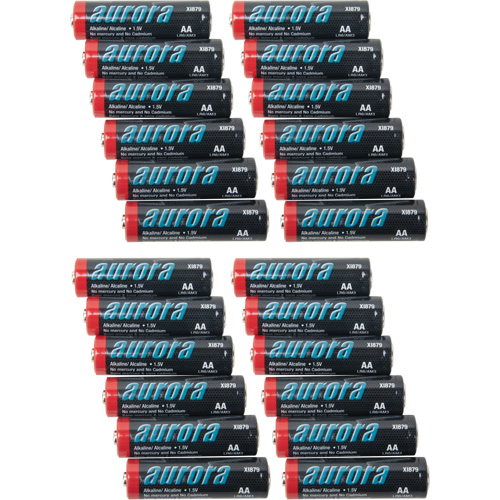 Alkaline Batteries, AA, 1.5 V Northern Industrial Supply Inc.