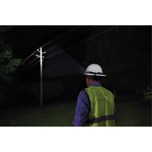 Lampe frontale &agrave; faisceau large/concentr&eacute; et &agrave; s&eacute;curit&eacute; intrins&egrave;que, DEL, 310 lumens, 40 hres de fonctionnement, piles AAA Northern Industrial Supply Inc.