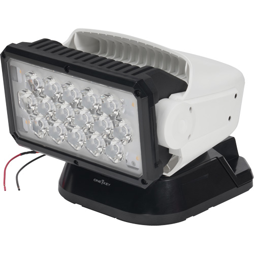 Utility Remote Control Search Light, LED, 4250 Lumens Northern Industrial Supply Inc.