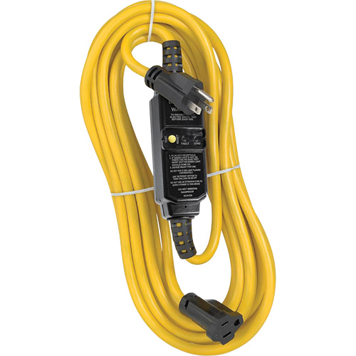Ensemble de cordon DDFT &agrave; r&eacute;initialisation automatique, 120 V, 15 A, Cordon de 25' Northern Industrial Supply Inc.