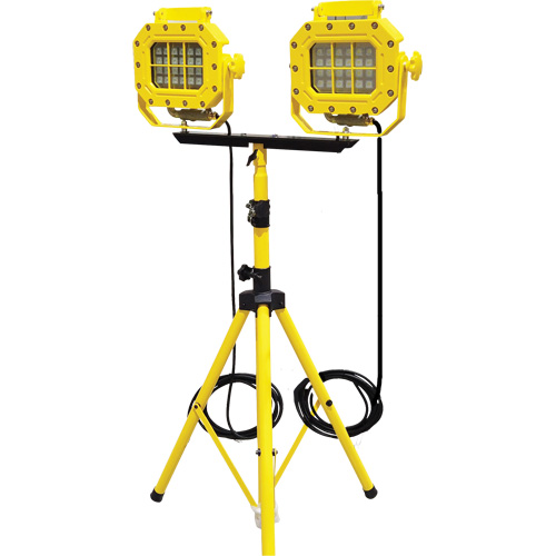 Diffuseur anti-d&eacute;flagration avec tr&eacute;pied, DEL, 40 W, 5600 lumens, Boîtier en Aluminium Northern Industrial Supply Inc.