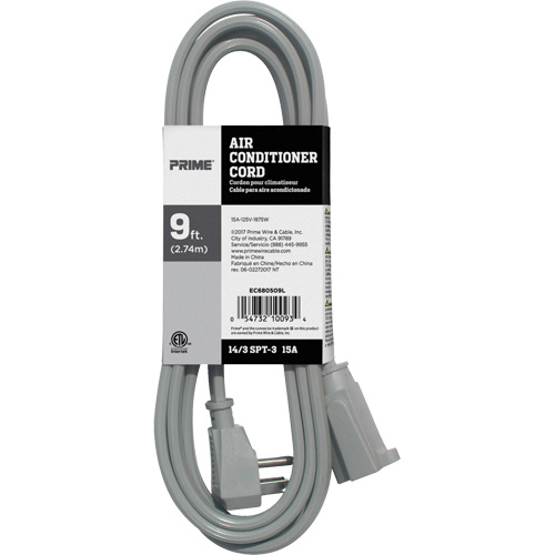 Cordon d'alimentation pour climatiseur Northern Industrial Supply Inc.