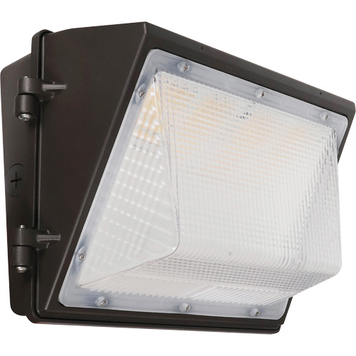 Non-Cutoff Wall Pack, LED, 120 - 277 V, 75 - 110 W, 9.33" H x 6.65" W x 14.5" D Northern Industrial Supply Inc.