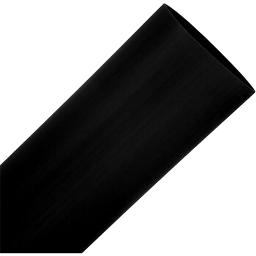 Tube noir thermor&eacute;tractable, Paroi mince, 100', 0,75" (19,05 mm) - 1,5" (38,1 mm) Northern Industrial Supply Inc.