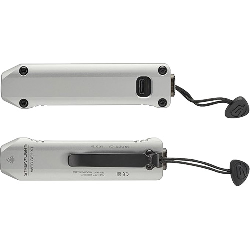 Wedge&reg; Slim Everyday Carry Flashlight, LED, 1000 Lumens, Rechargeable Batteries Northern Industrial Supply Inc.