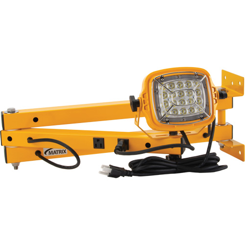 Dock Light, 40" Arm, 50 W, LED Lamp, Metal Northern Industrial Supply Inc.