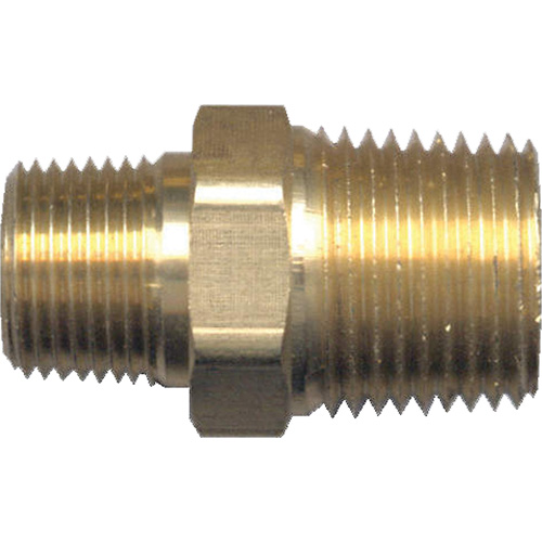 Mamelon de r&eacute;duction hexagonal, Laiton, 1/2" x 3/8", NPT x NPT Northern Industrial Supply Inc.