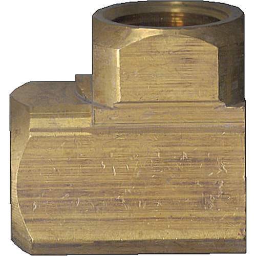 Extruded 90° Elbow Pipe Fitting, FPT, Brass, 1/8" Northern Industrial Supply Inc.