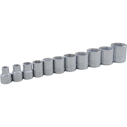 Jeu de douilles SAE, 11 Mcx, Prise de 3/8" Northern Industrial Supply Inc.