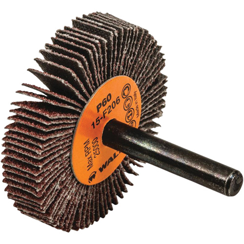 Coolcut Flap Wheel, Aluminum Oxide, 60 Grit, 2" x 3/8" x 1/4" Northern Industrial Supply Inc.