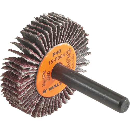 Coolcut Flap Wheel, Aluminum Oxide, 60 Grit, 1-1/2" x 3/8" x 1/4" Northern Industrial Supply Inc.