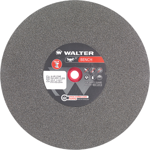 Bench Grinding Wheel, 10" x 1-1/4", 1" Arbor, 1 Northern Industrial Supply Inc.