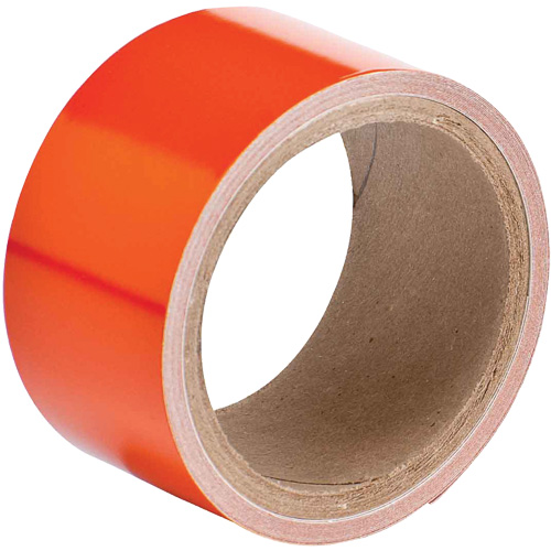 Reflective Marking Tape, 2" x 15', Acrylic, Orange Northern Industrial Supply Inc.