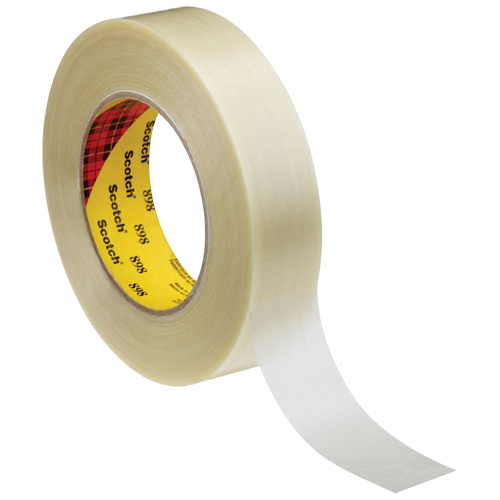 Ruban renforc&eacute; de filaments Scotch, &eacute;paisseur 6,6 mils, 24 mm (47/50") x 55 m (180')  Northern Industrial Supply Inc.