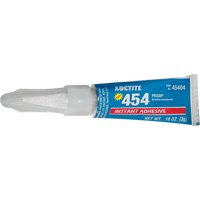 Adh&eacute;sif instantan&eacute; en gel Prism 454, Transparent, Tube, 3 g Northern Industrial Supply Inc.